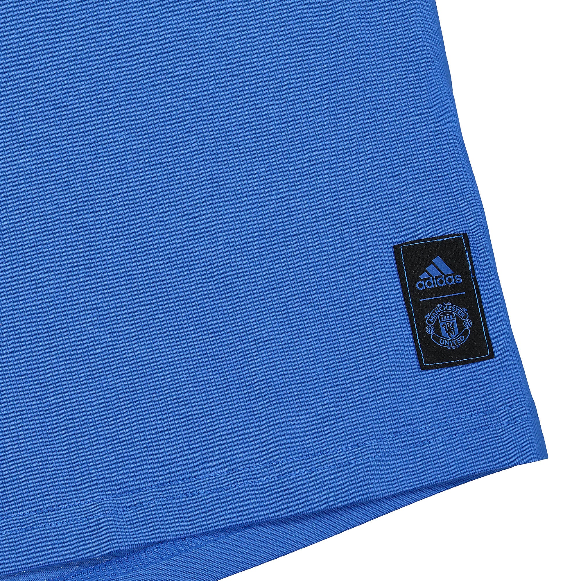 adidas Manchester United Icon Tee Glory Blue T-Shirts Detailfoto | Overkill