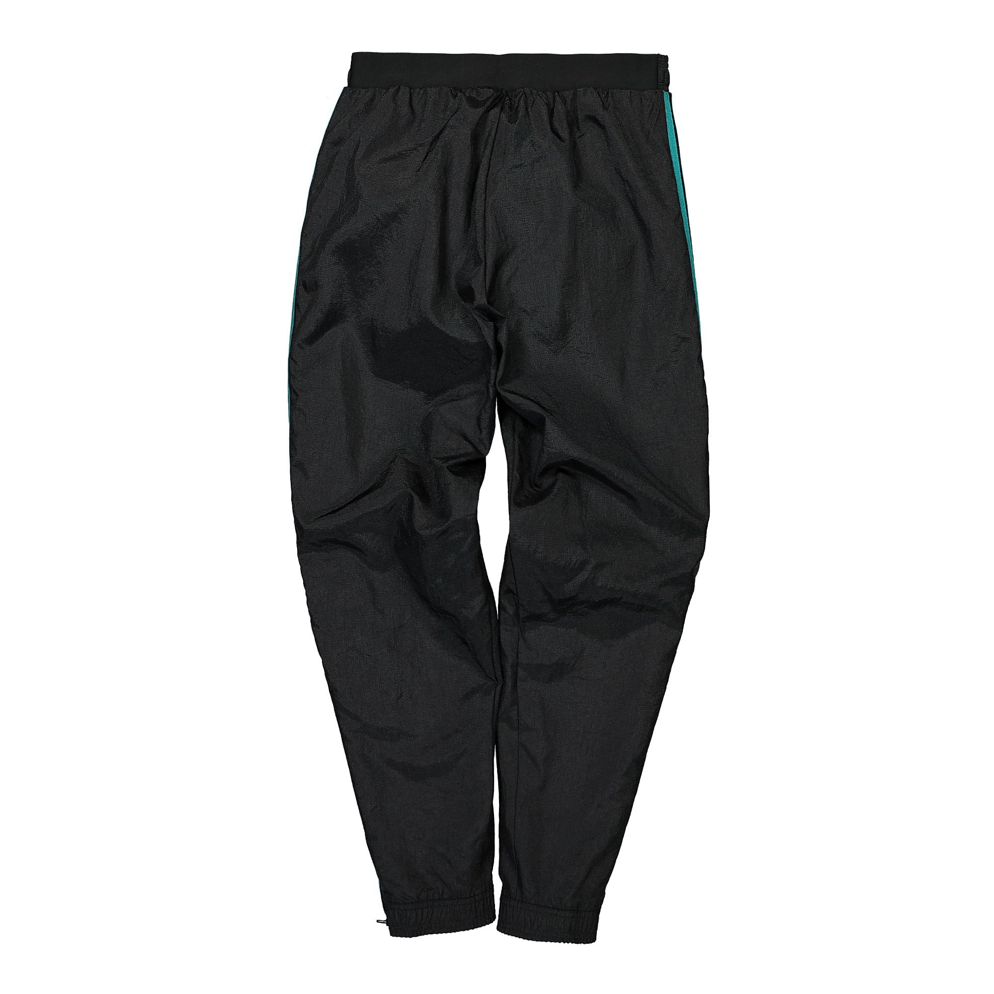 adidas Real Madrid 21/22 Icon Woven Pant Black / Blast Emerald Sweat & Track Pants Material | Overkill