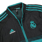 adidas Real Madrid 21/22 Icon Woven Jacket Black / Blast Emerald Jackets Material | Overkill