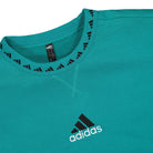 adidas Real Madrid Icon Crew Sweatshirt Blast Emerald Sweatshirts Close-up | Overkill