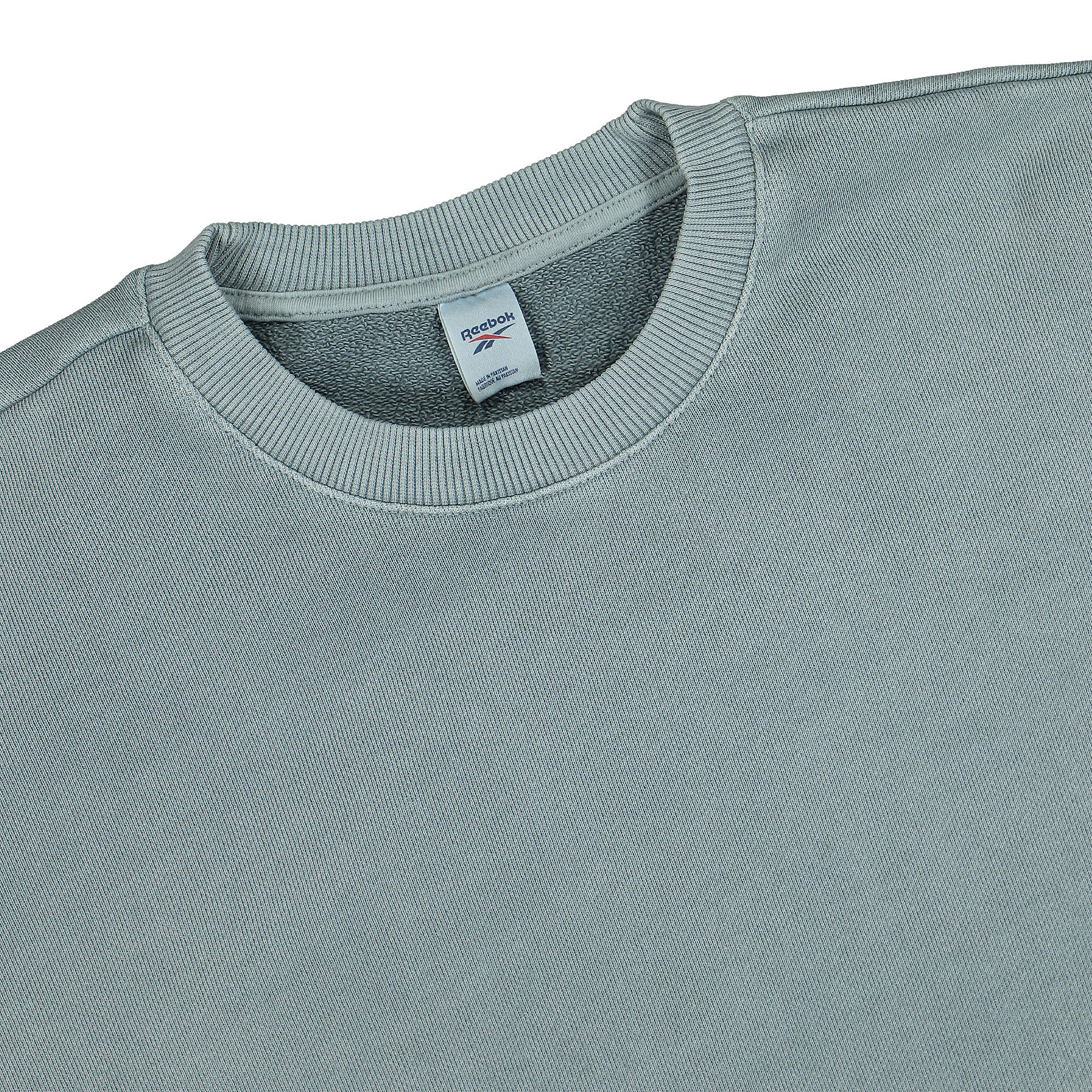 Reebok Classics Natural Dye Crew Midnight Pine Sweatshirts Close-up | Overkill