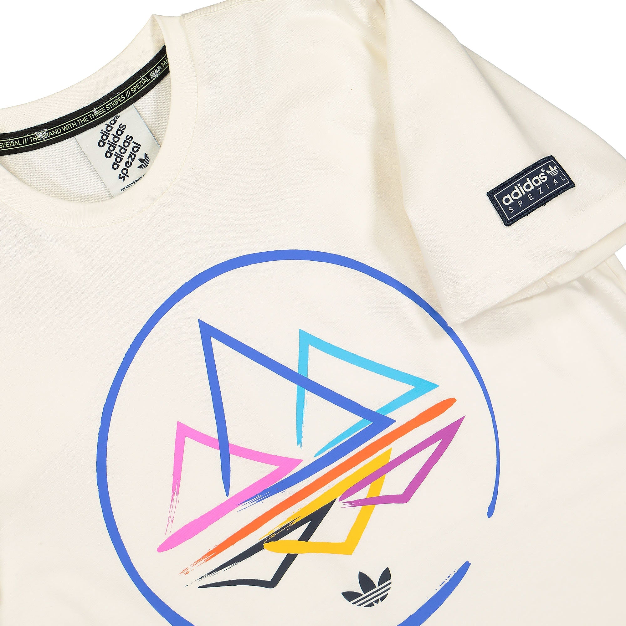 adidas SPZL Birchall Tee Off White T-Shirts Close-up | Overkill