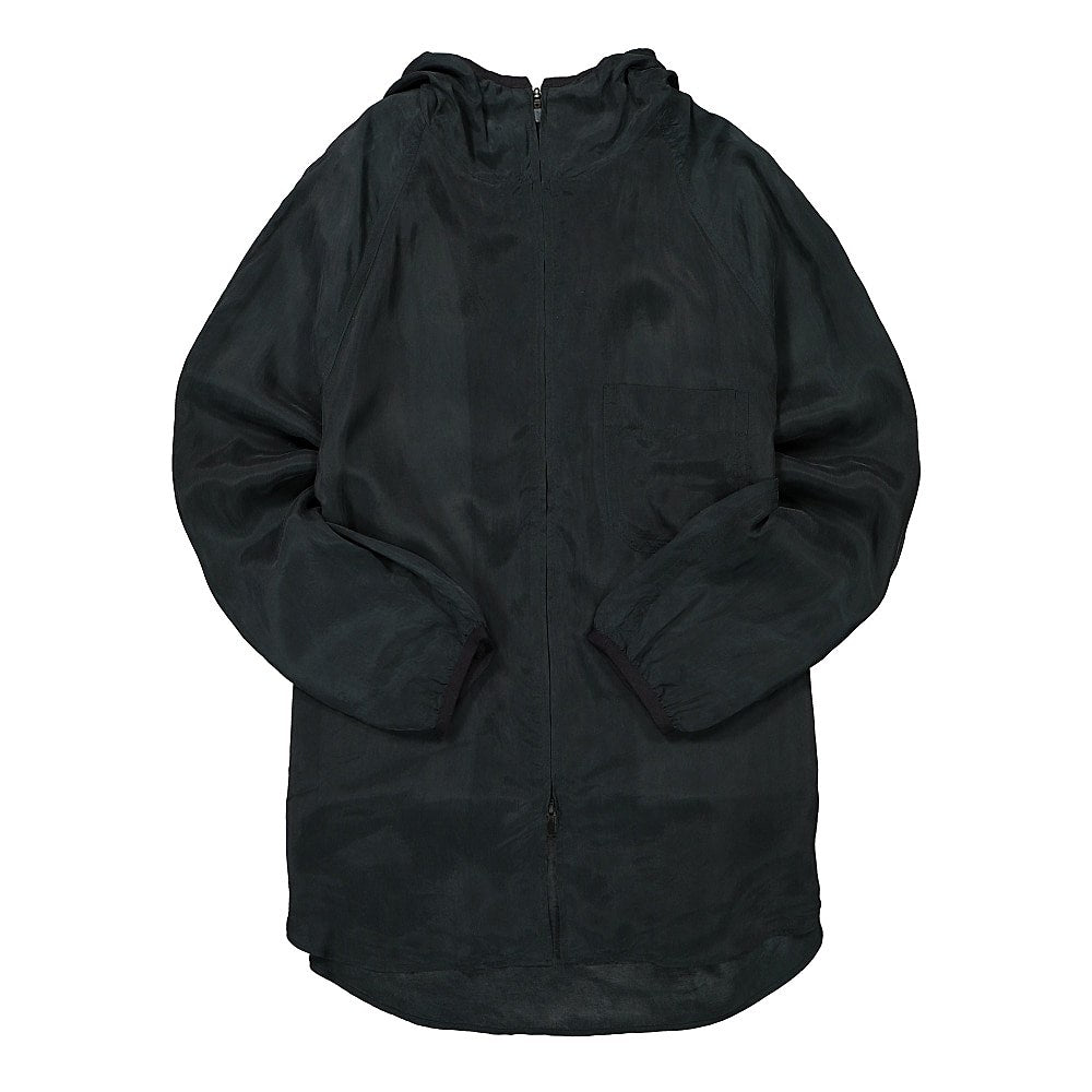 Y-3 M Shade Sanded Cupro Hooded Top Off Black Hoodies GT5261 | Overkill
