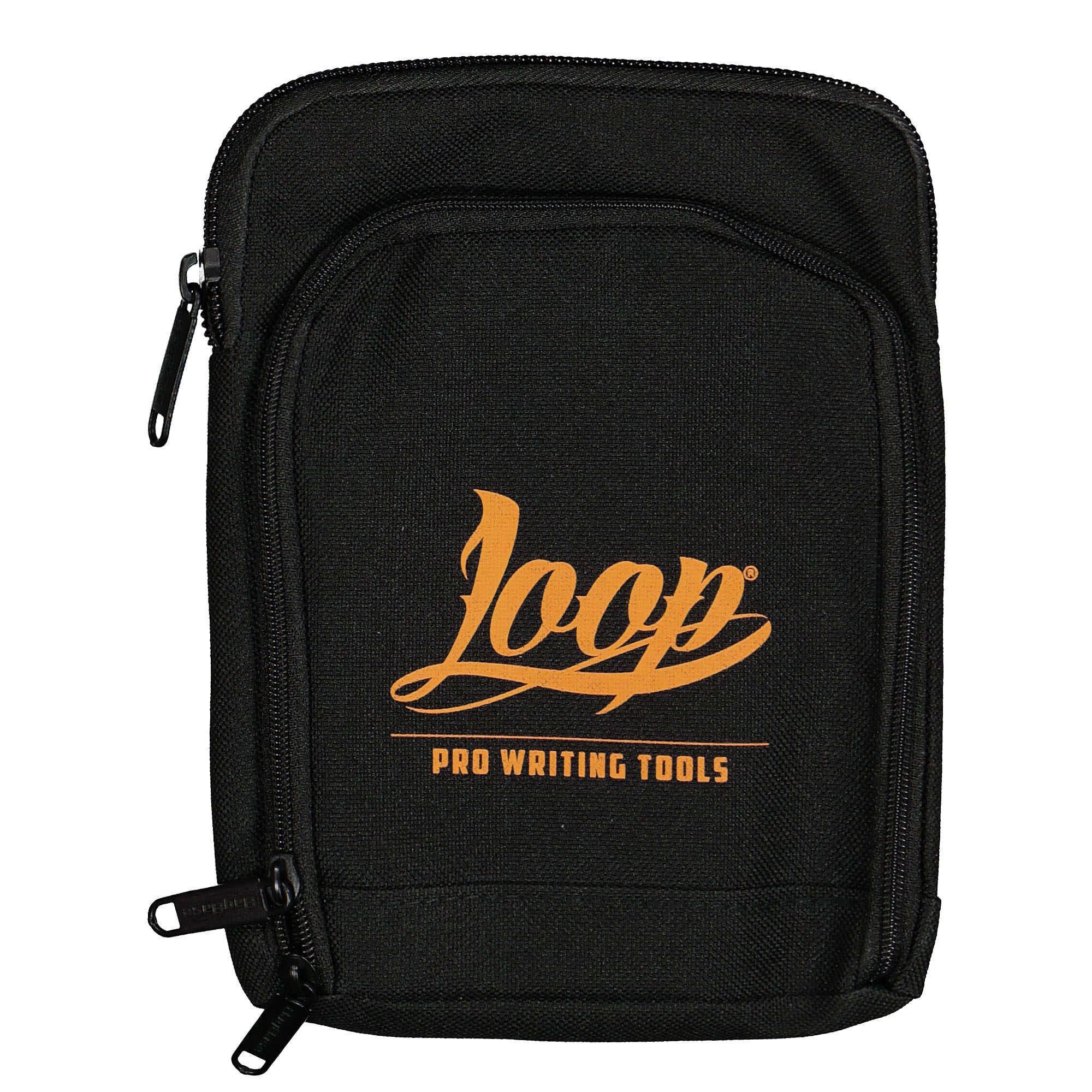 Loop Shoulder Pouch Logo Orange Black Shoulder & Cross Body Bags  | Overkill