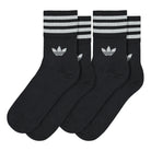 adidas Crew Socks 2PP Black / Reflective Silver Socks GU2569 | Overkill