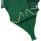 adidas Ivy Park x adidas Mesh Sleeve Body Suit Dark Green / Hi-Res Yellow Longsleeves Detailfoto | Overkill