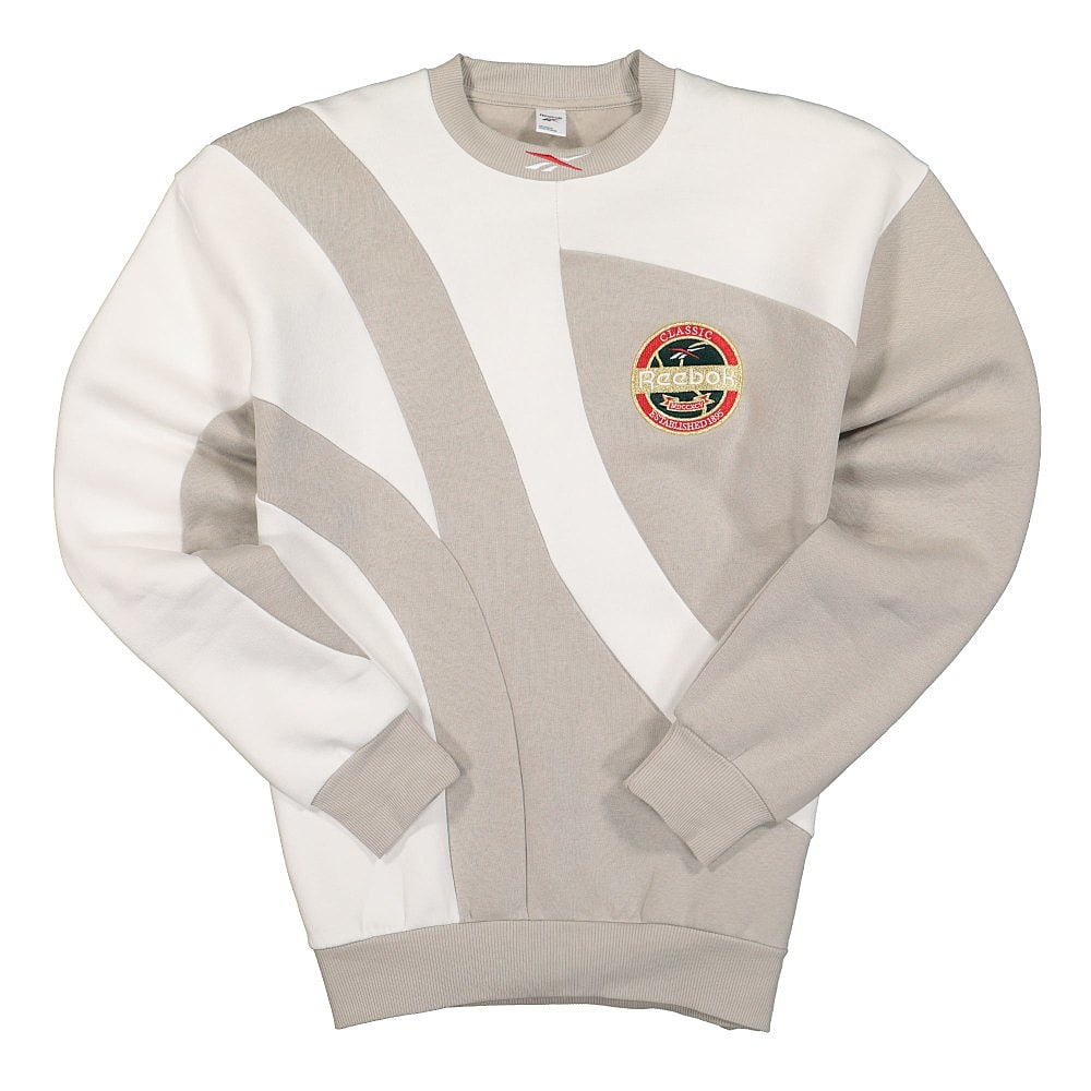 Reebok Classics Vintage TS Crew White / Sand Stone Sweatshirts GU9547 | Overkill
