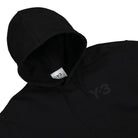 Y-3 Classic Chest Logo Hoodie Black Hoodies Close-up | Overkill