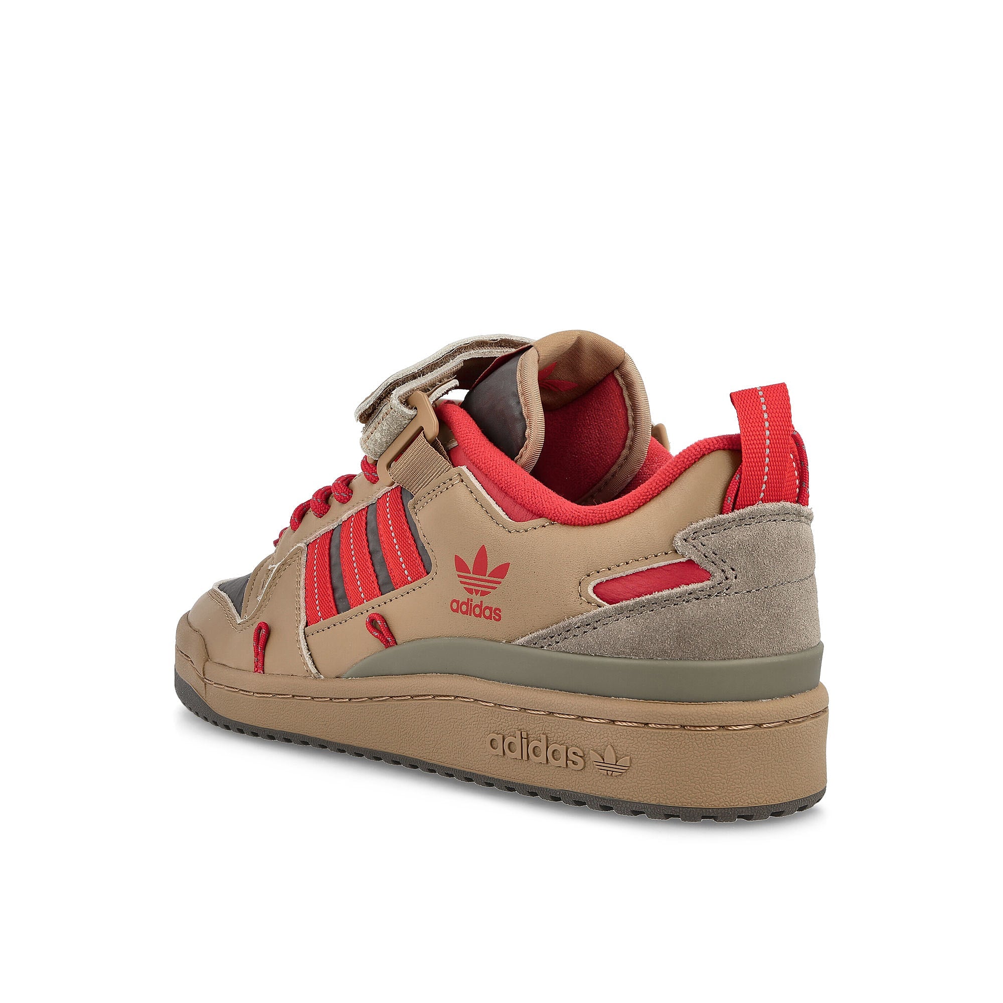 adidas Forum 84 Camp Low Cardboard / Scarlet / Utility Grey Sneakers  Material | Overkill