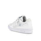 adidas wmns forum low vegan Footwear White / Footwear White / Dash Grey  Close-up | Overkill