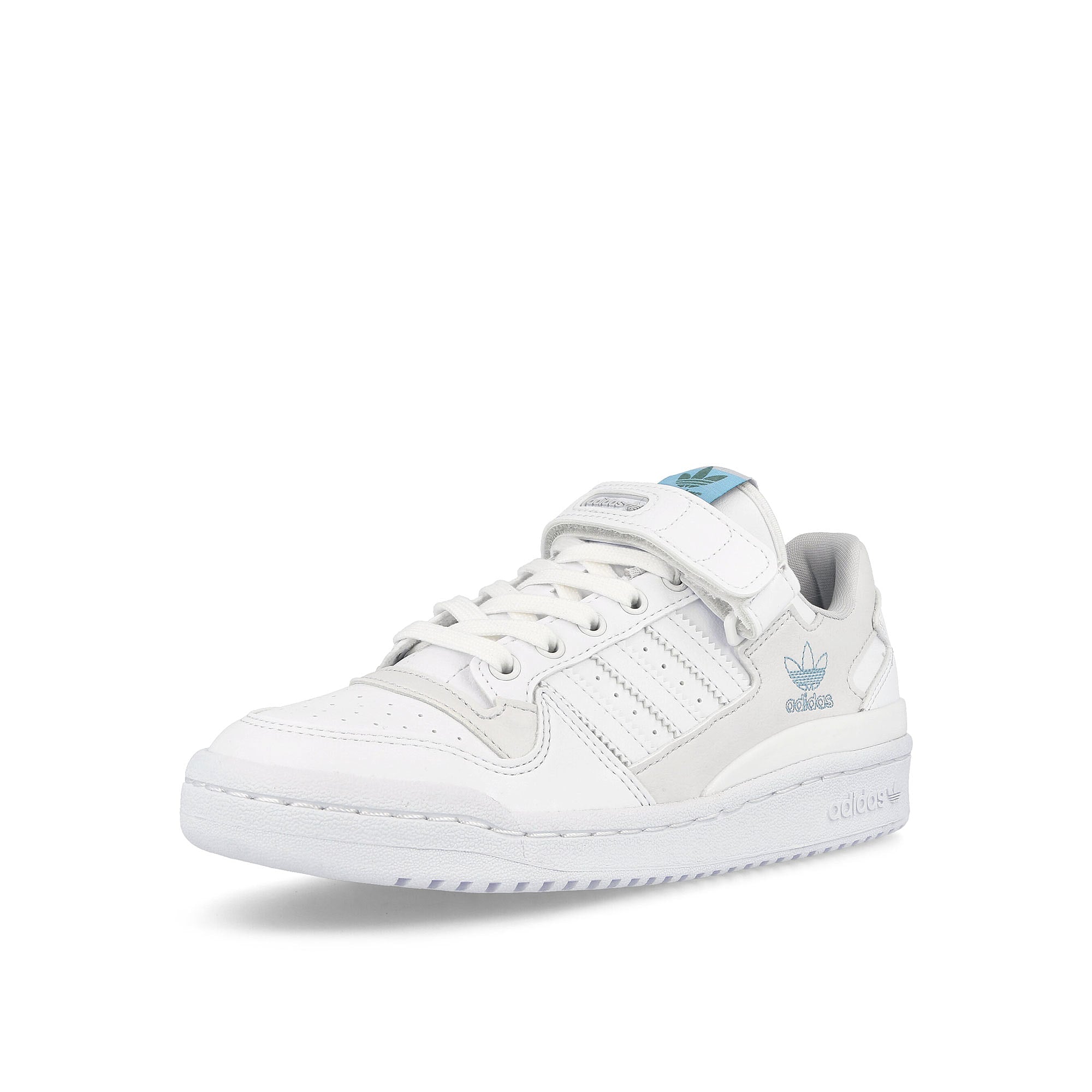 adidas wmns forum low vegan Footwear White / Footwear White / Dash Grey  Detailfoto | Overkill