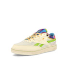 Reebok Jelly Belly x Reebok Club C Revenge Cream White-Sonic Green-Radiant Aqua Sneakers  Close Up | Overkill