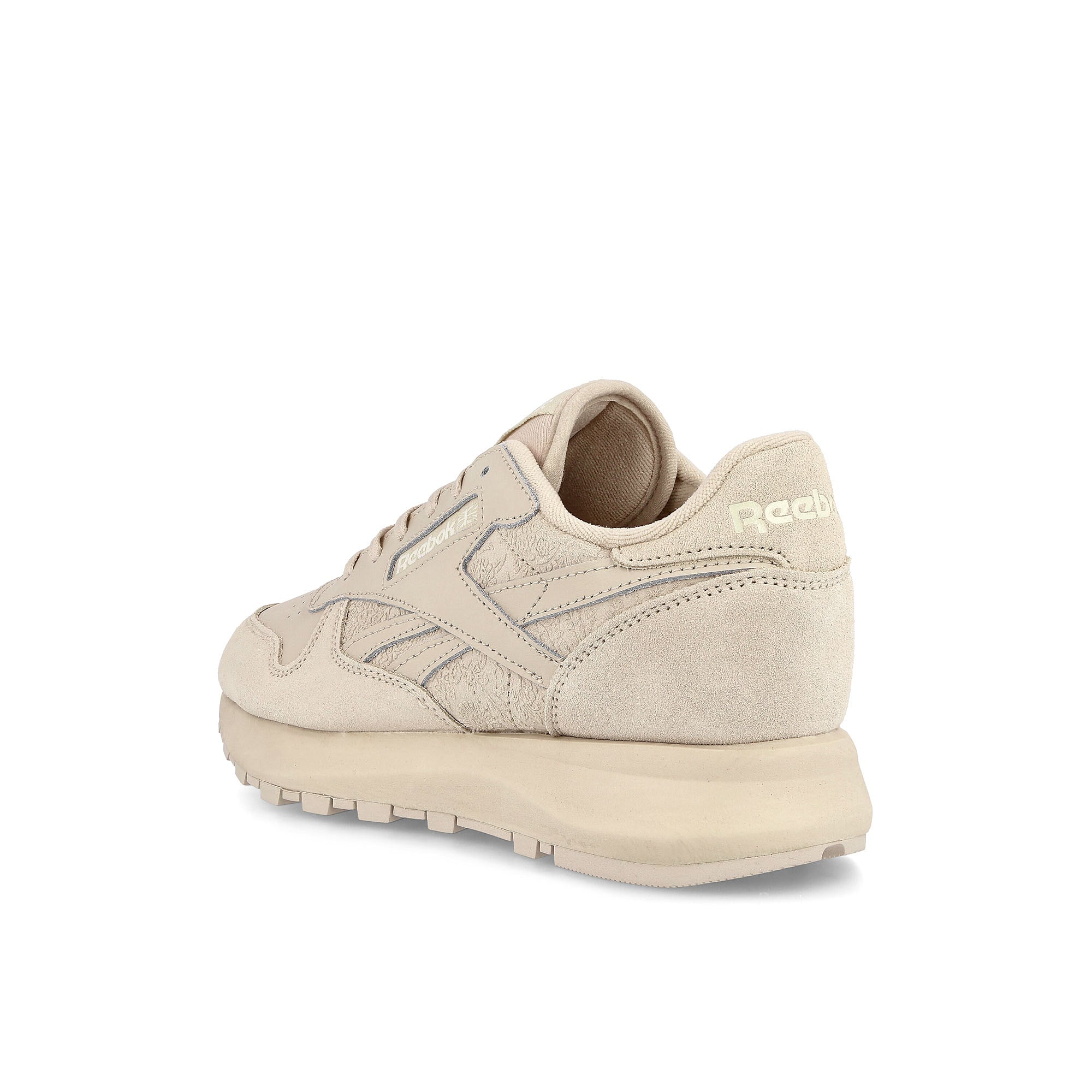 Reebok wmns classic leather sp Stucco / Stucco / Stucco Sneakers  Material | Overkill