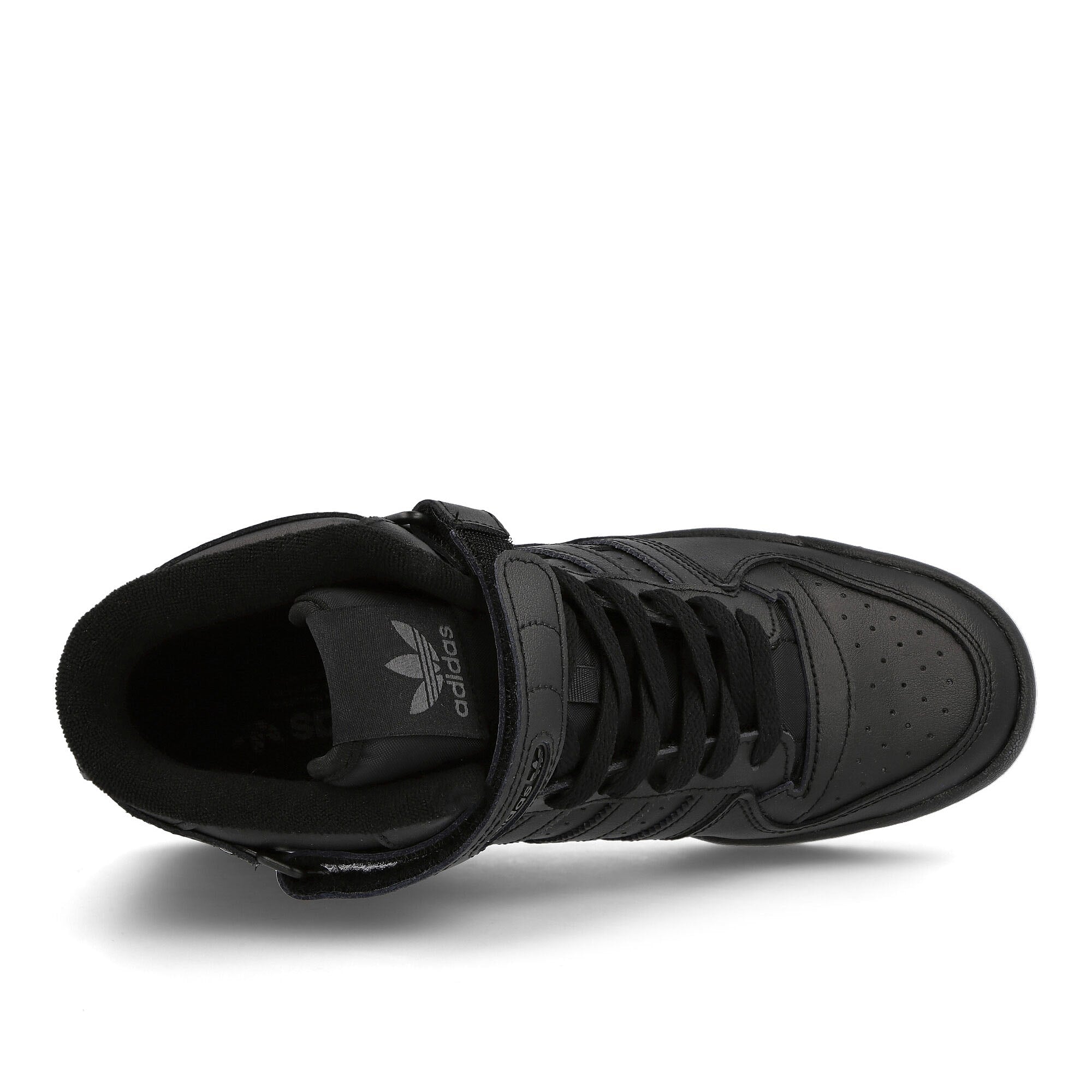 adidas forum mid Core Black / Core Black / Core Black  Detail view 1 | Overkill