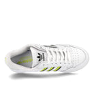 adidas continental 80 stripes Footwear White / Acid Yellow / Core Black  Detail view 1 | Overkill