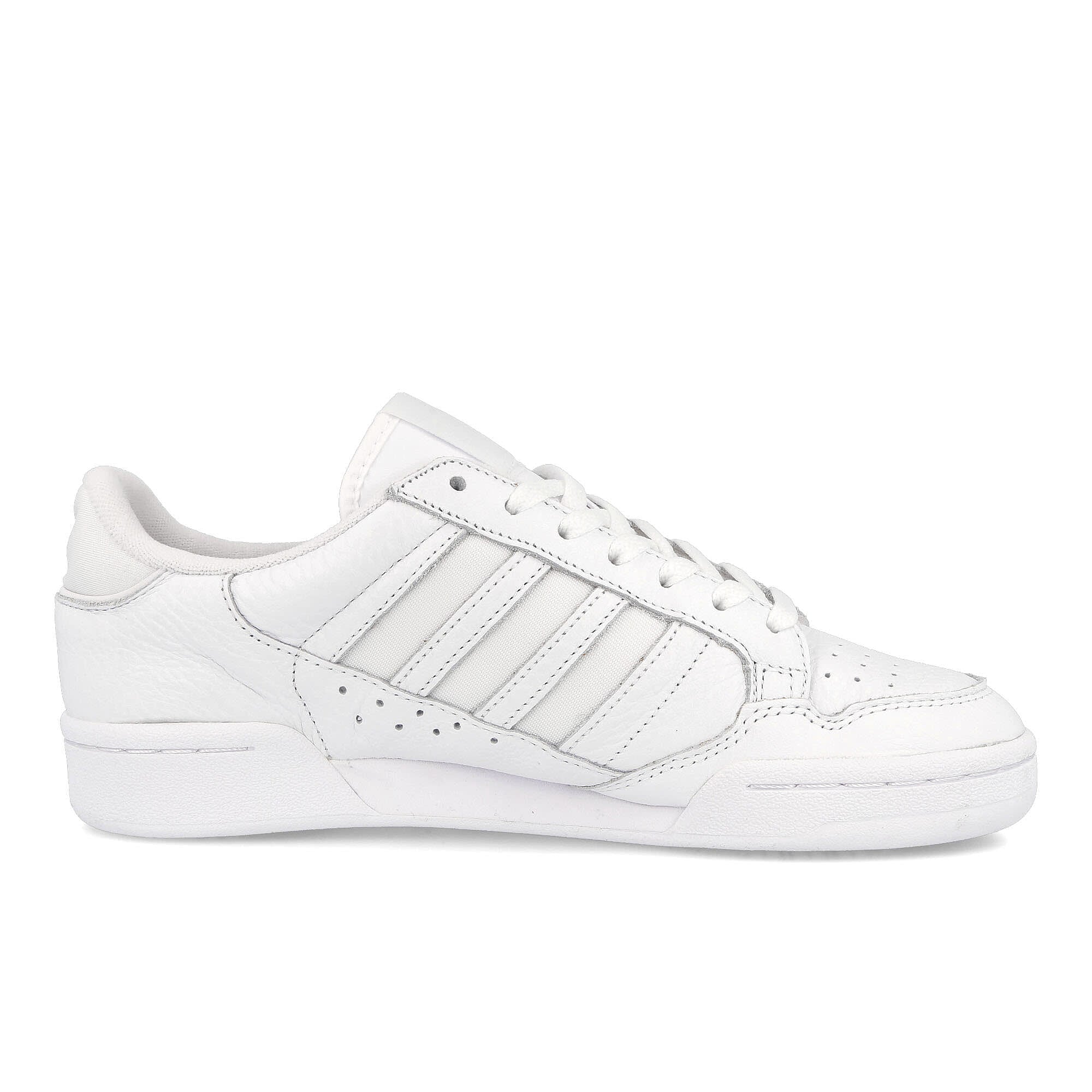 adidas continental 80 stripes Footwear White / Footwear White / Footwear White   Material | Overkill