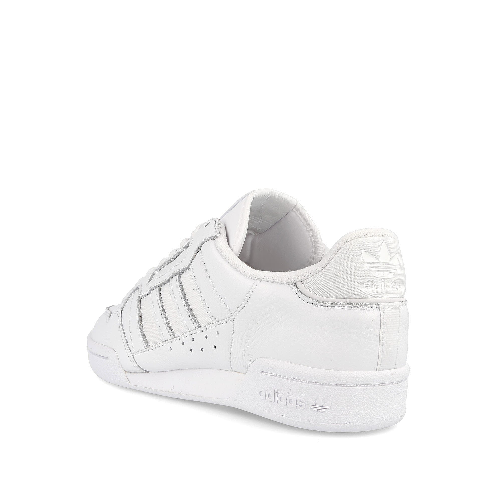 adidas continental 80 stripes Footwear White / Footwear White / Footwear White  Close-up | Overkill