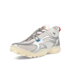 adidas 032c x adidas GSG TR Grey One-Mgh Solid Grey-Solar Blue Mid Top Sneakers  Close Up | Overkill