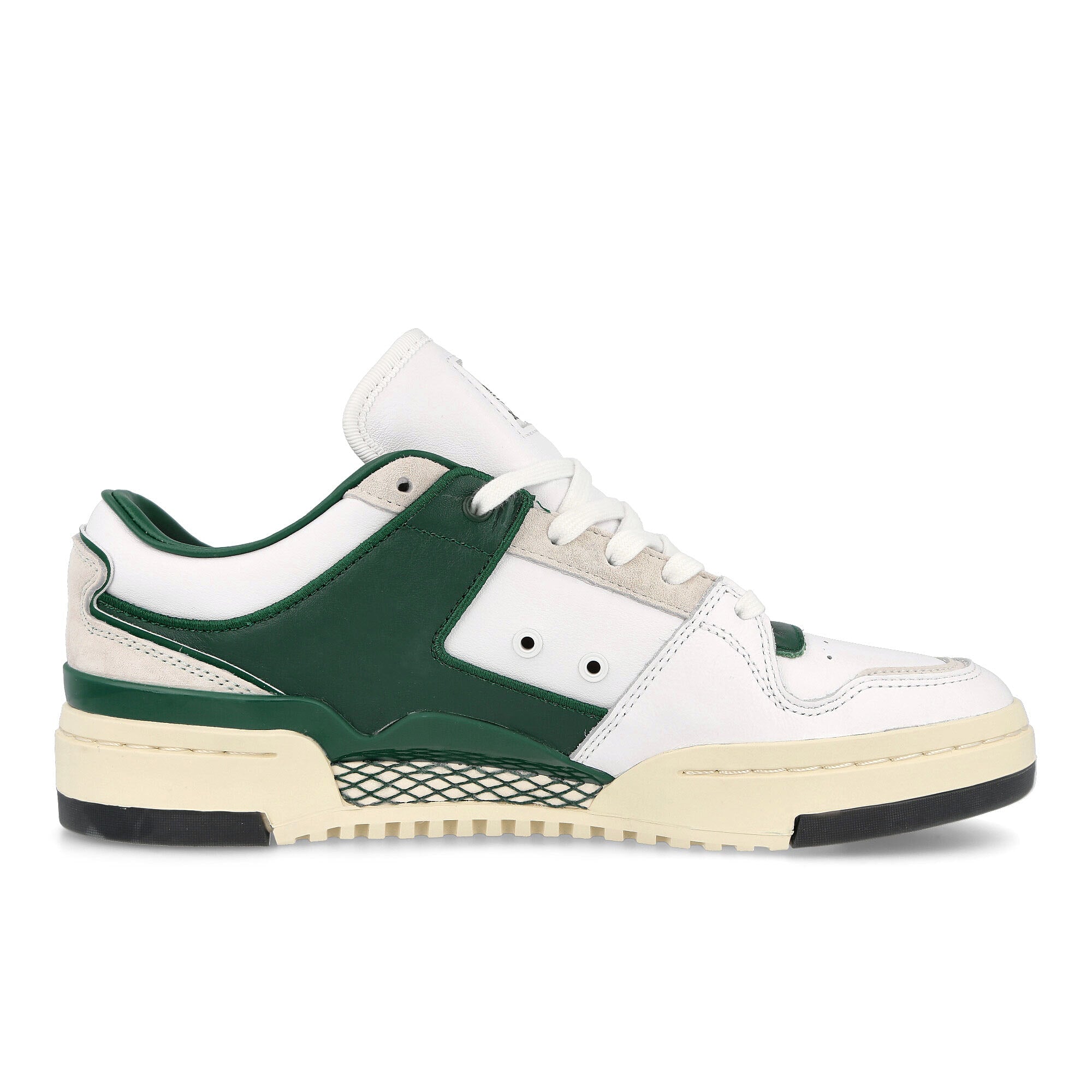 adidas forum luxe low Footwear White / Collegiate Green / Off White Sneakers  Silhouette | Overkill