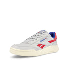 Reebok club c revenge legacy Pure Grey 2-Vector Red-Alabaster Low Top Sneakers  Close Up | Overkill