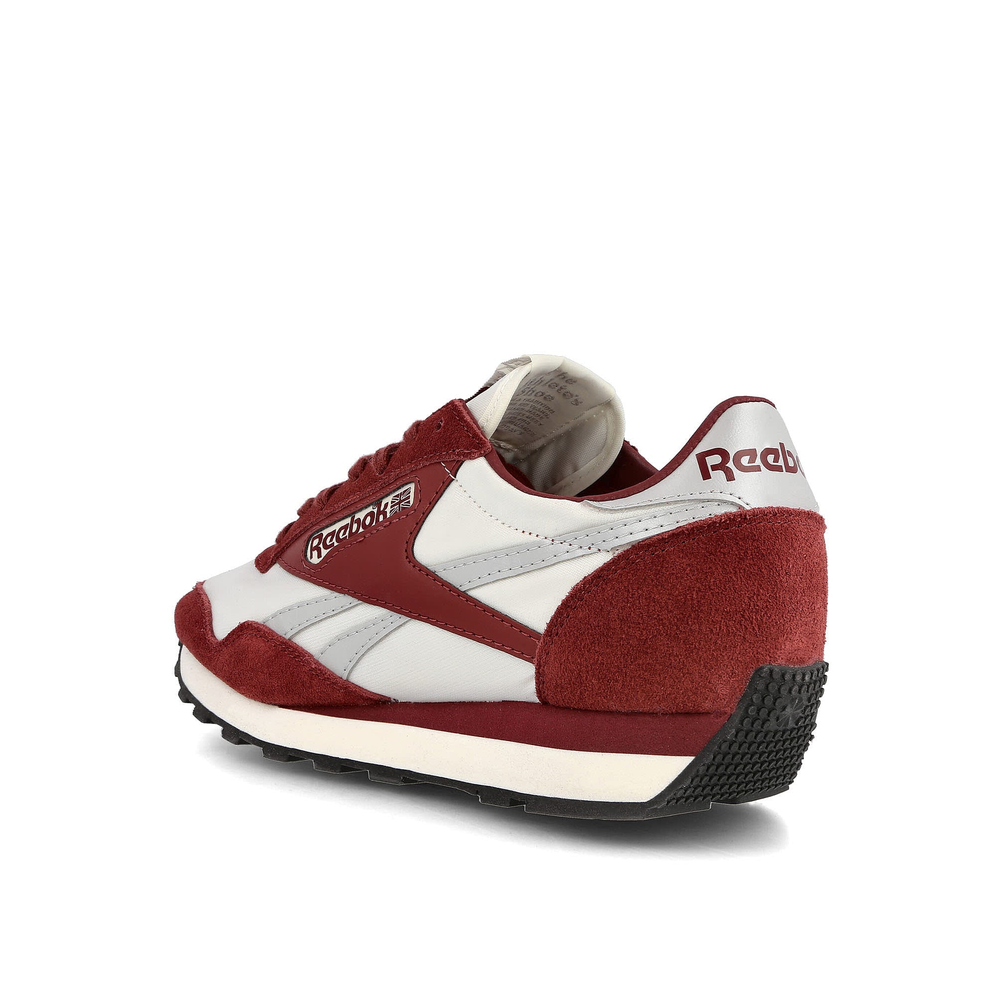 Reebok az ii Chalk-Clear Burgundy-Pure Grey 2 Sneakers  Material | Overkill
