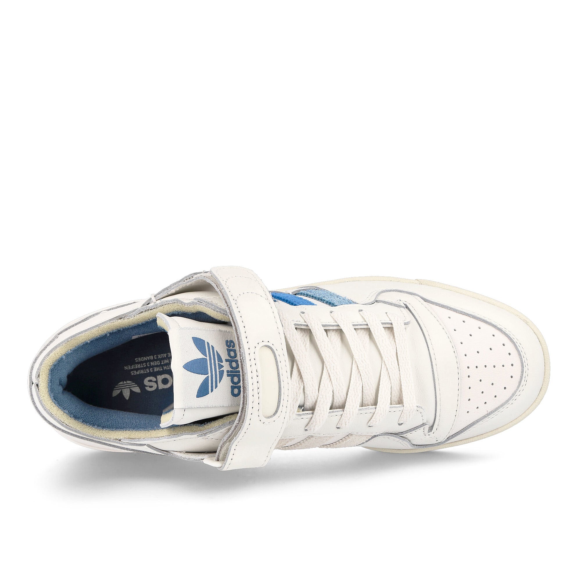 adidas forum 84 low Cloud White / Altered Blue / Pulse Blue Sneakers  Detailfoto | Overkill