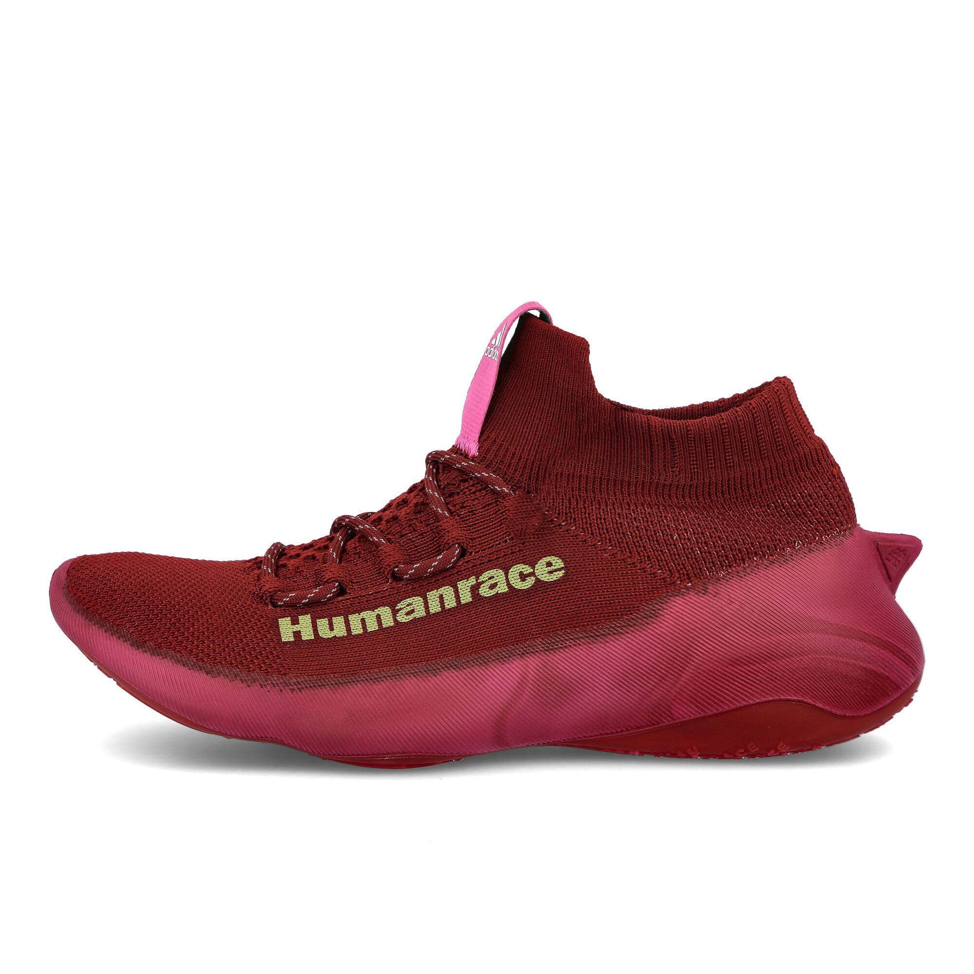 adidas Pharrell Williams x adidas Humanrace Sichona Collegiate Burgundy-Screaming Pink-Signal Green Sneakers GW4879 | Overkill