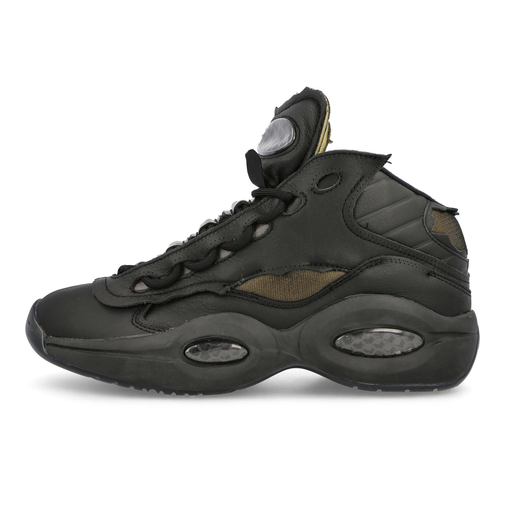 Reebok Maison Margiela x Reebok Question Mid Black Sneakers GW5001 | Overkill