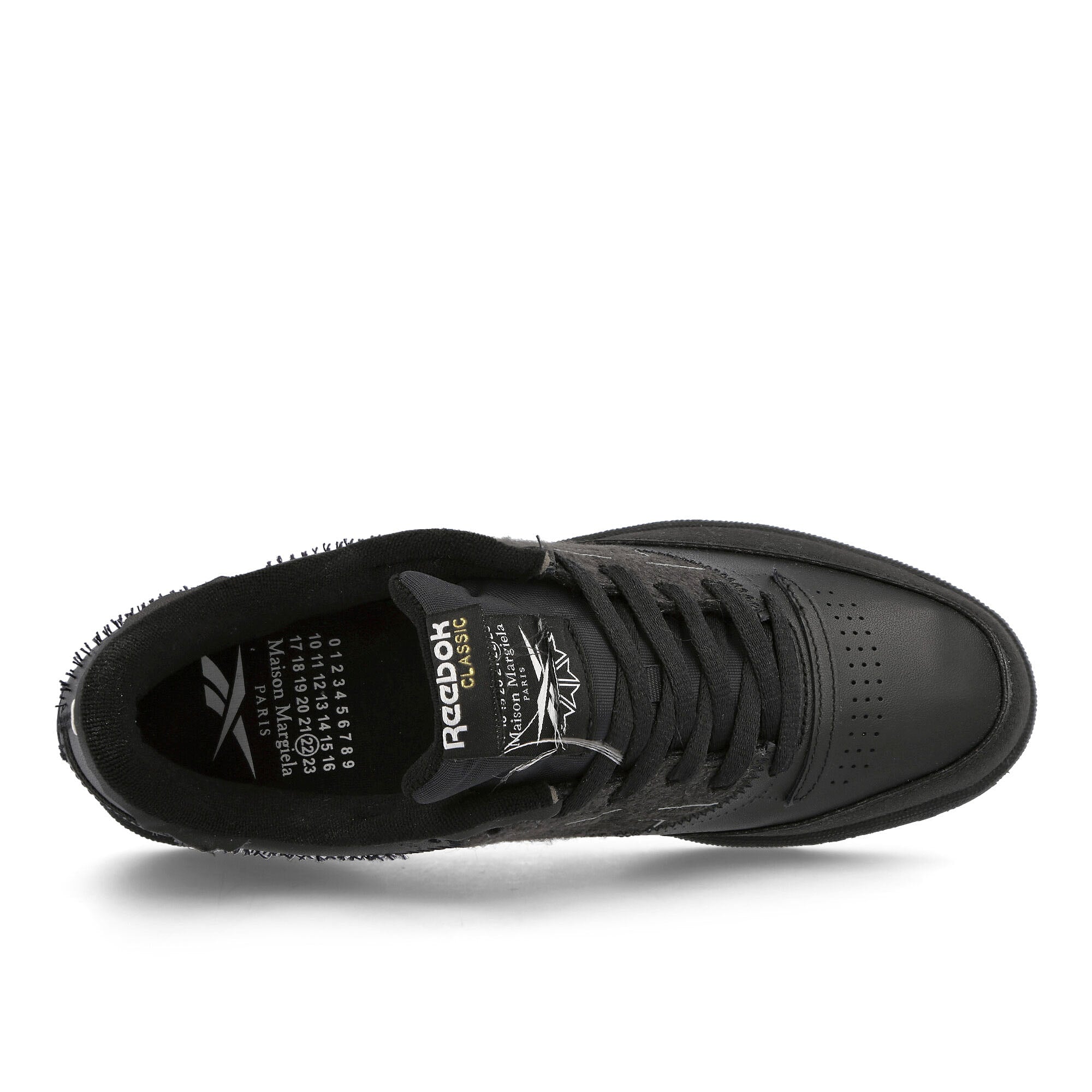 Reebok Maison Margiela x Reebok Project 0 CC Memory Of Shoes Black Sneakers  Detailfoto | Overkill