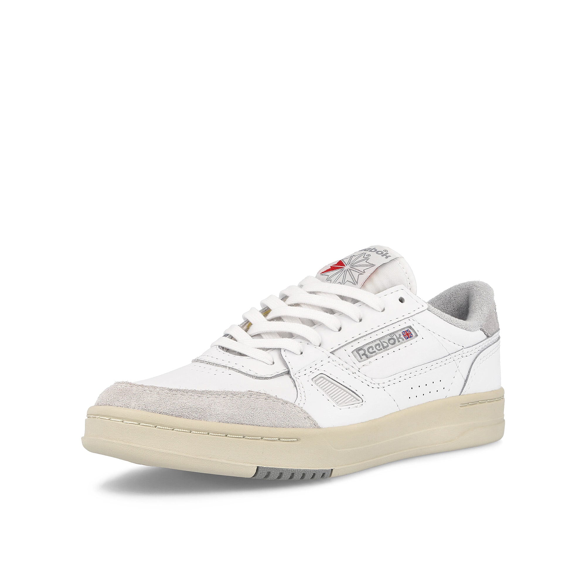 Reebok lt court Footwear White-Pure Grey 3-Alabaster Sneakers  Close Up | Overkill