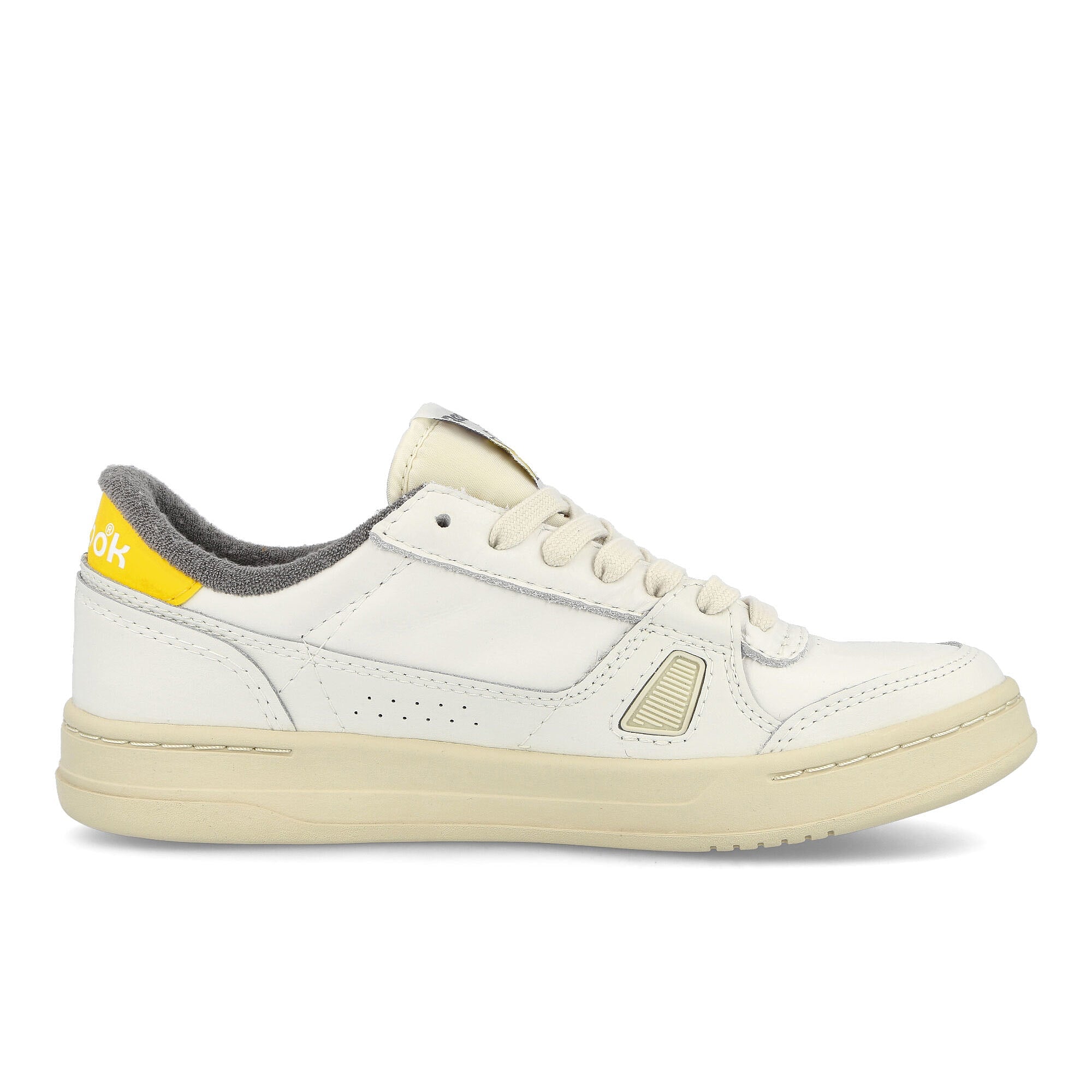 Reebok lt court Chalk-Pure Grey-Always Yellow Sneakers  Silhouette | Overkill