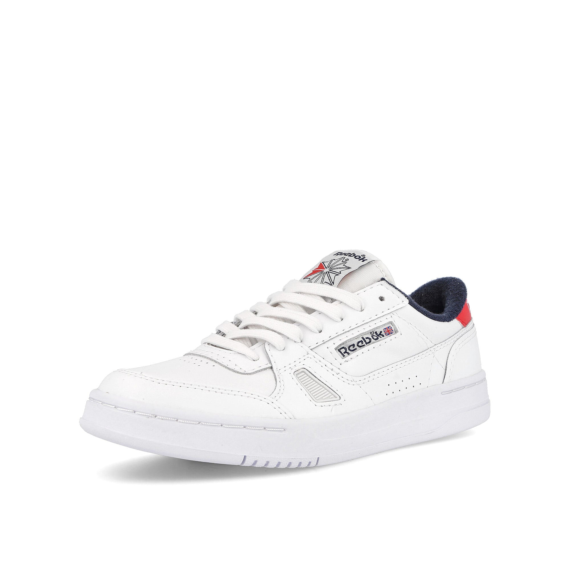 Reebok lt court Footwear White-Vector Navy-Vector Red Sneakers  Close Up | Overkill