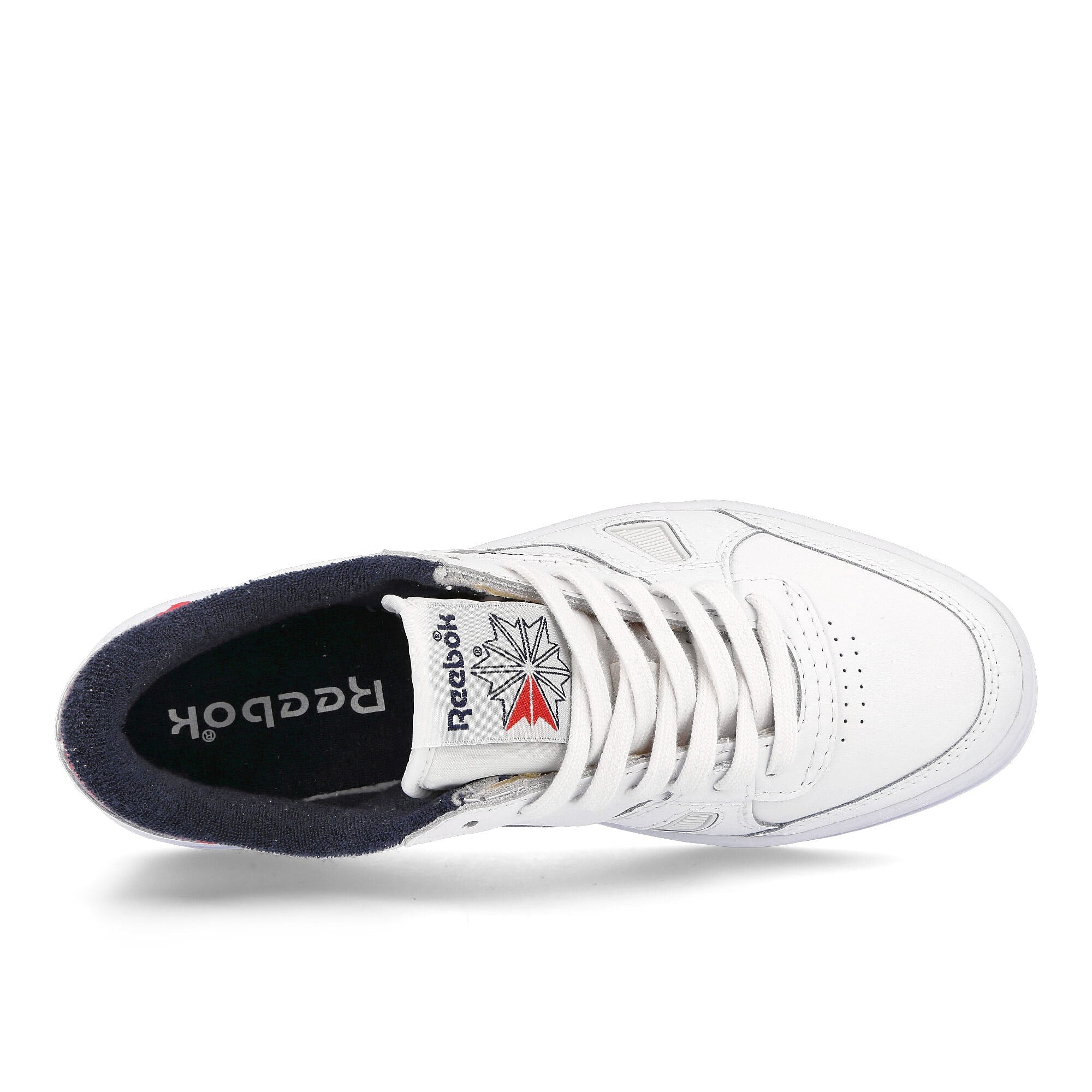 Reebok lt court Footwear White-Vector Navy-Vector Red Sneakers  Detailfoto | Overkill