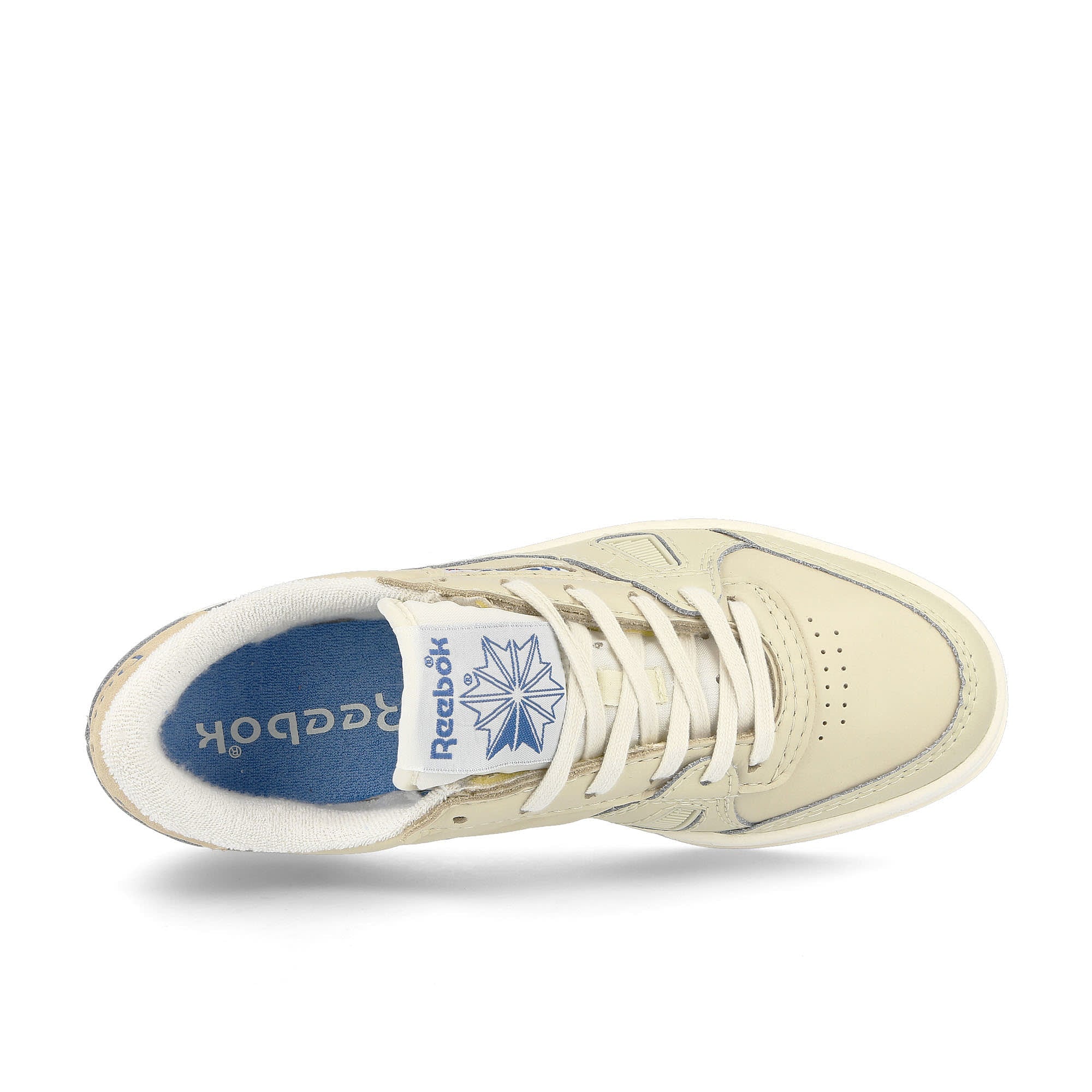 Reebok wmns lt court Alabaster / Essential Blue / Chalk Sneakers  Detailfoto | Overkill