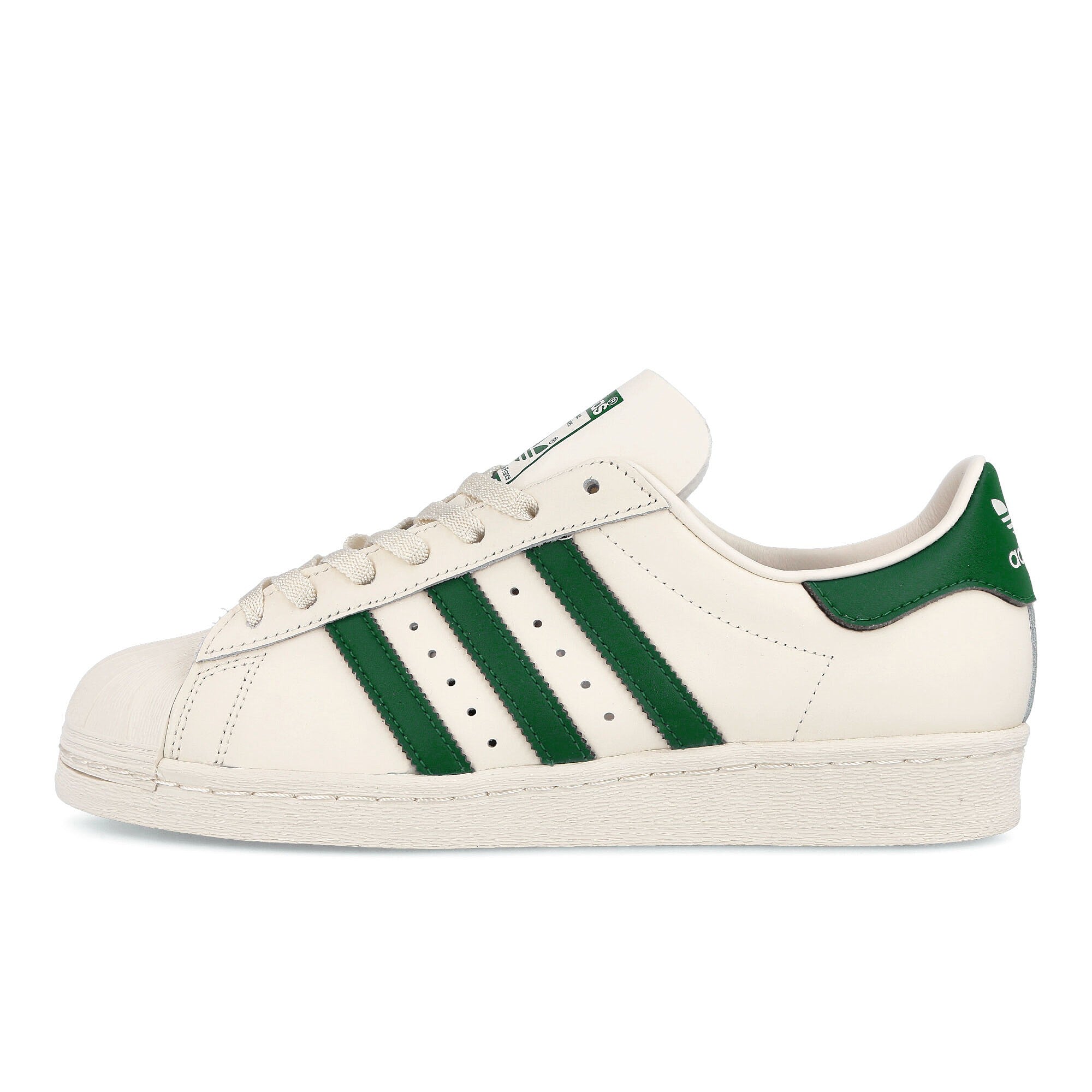 adidas superstar 82 Cloud White-Dark Green-Off White Low Top Sneakers GW6011 | Overkill