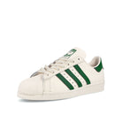 adidas superstar 82 Cloud White-Dark Green-Off White Low Top Sneakers  Close Up | Overkill