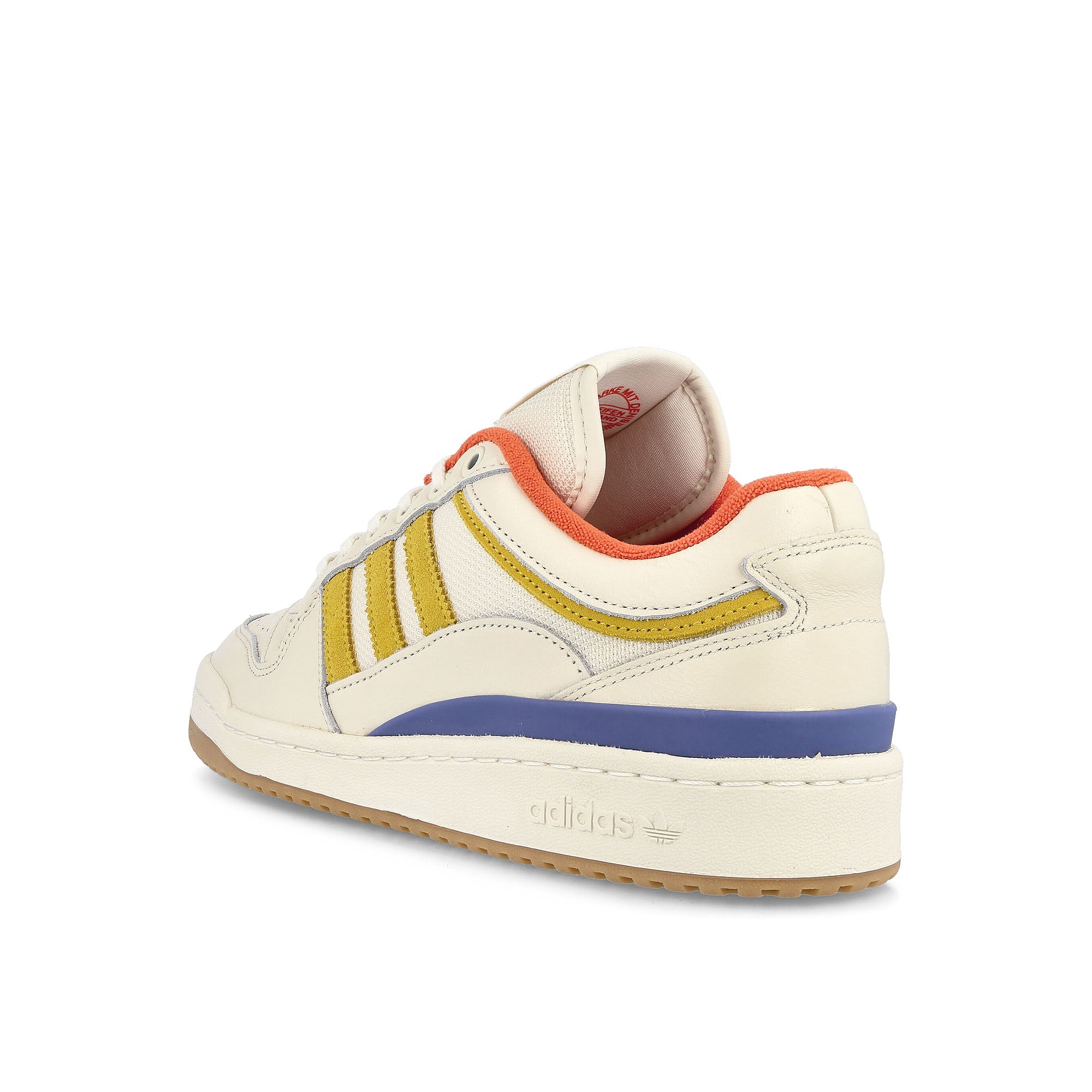 adidas WOOD WOOD x adidas Forum Low Off White-Glow Amber-Haze Yellow Sneakers  Material | Overkill