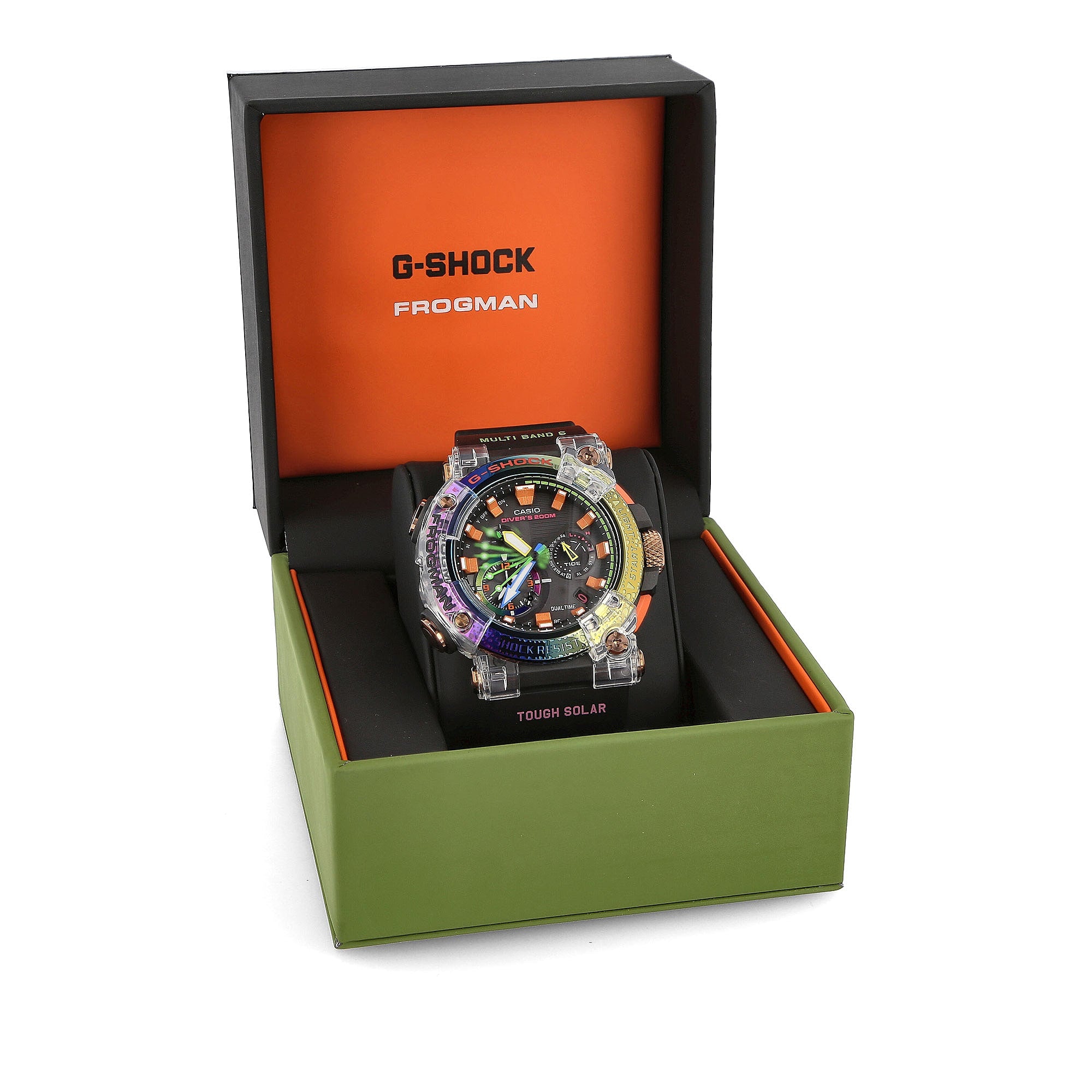Casio G-Shock GWF-A1000BRT-1AER Rainbow Frogman Watches GWF-A1000BRT-1AER | Overkill