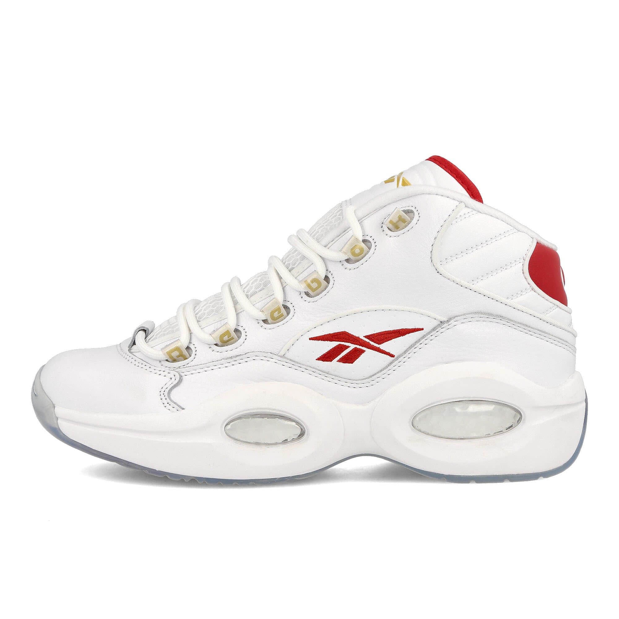 Reebok question mid Footwear White-Footwear White-Vector Red Sneakers GX0230 | Overkill