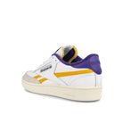 Reebok club c revenge Footwear White / Collegiate Gold / Bold Purple  Close-up | Overkill