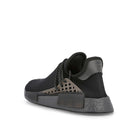 adidas Pharrell Williams x adidas HU NMD Core Black-Core Black-Core Black Sneakers  Close Up | Overkill