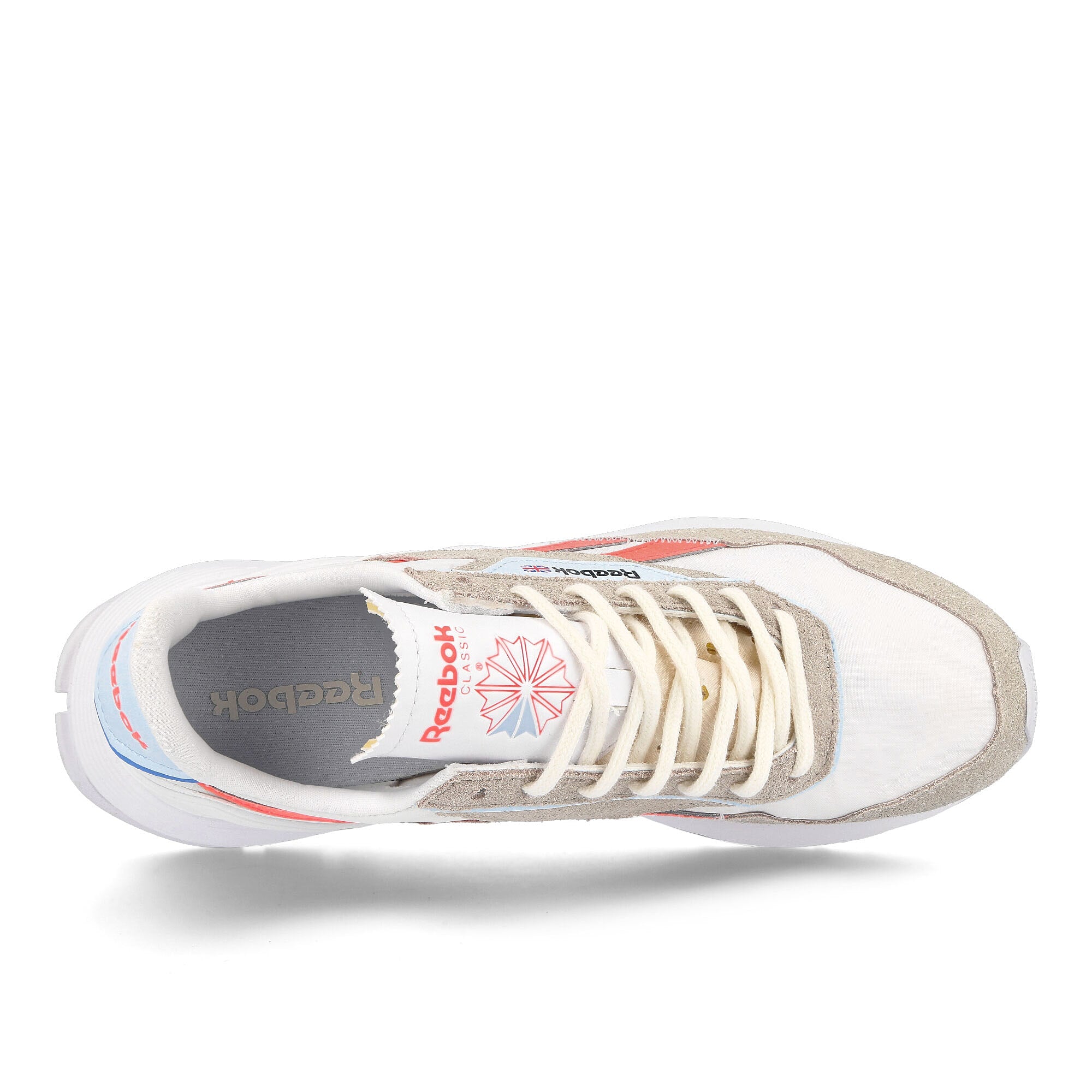 Reebok wmns classic legacy az Footwear White-Moonstone-Orange Flare Sneakers  Detailfoto | Overkill