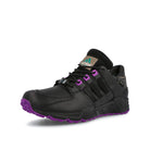 adidas equipment support 93 gtx Core Black-Core Black-Core Black Low Top Sneakers  Close Up | Overkill