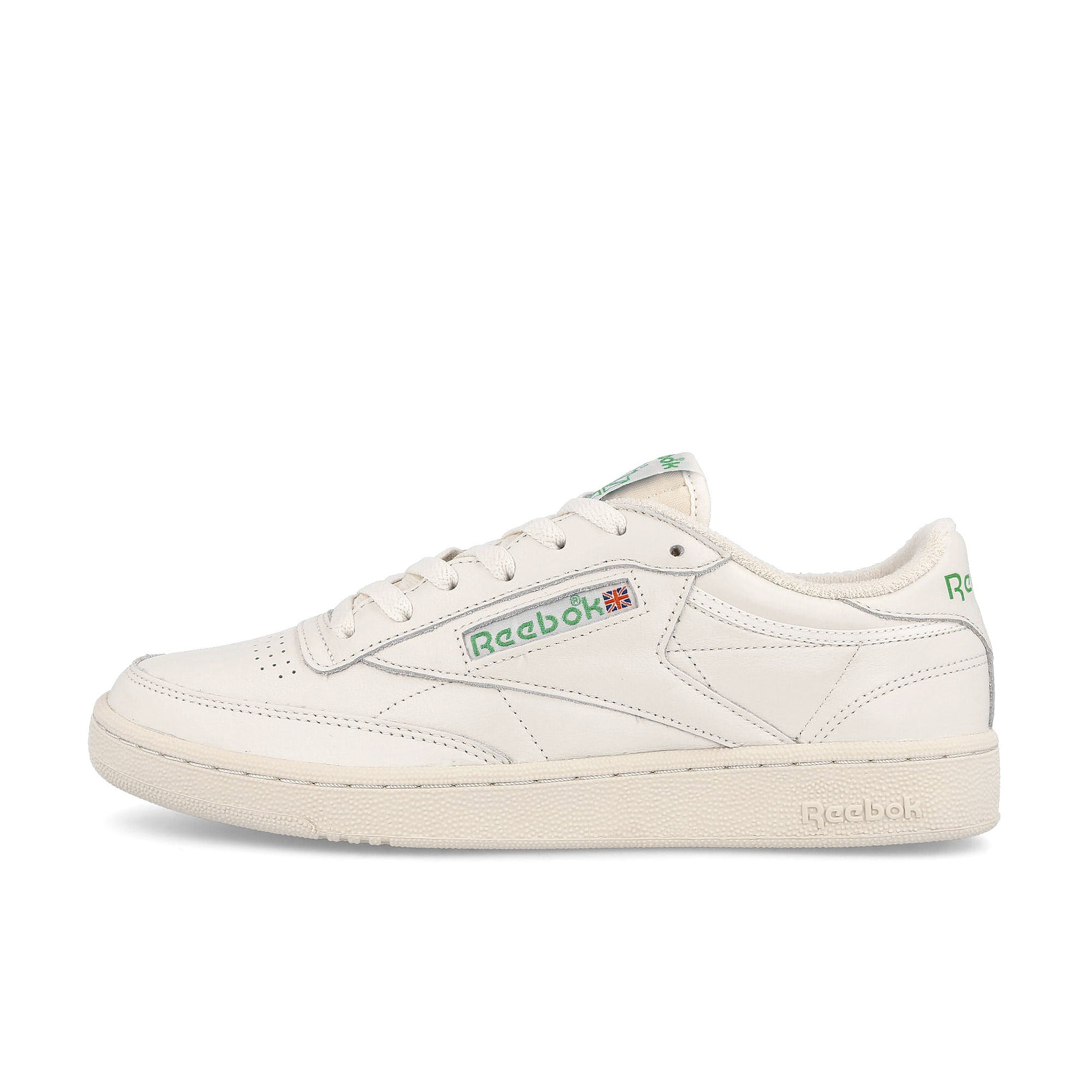 Reebok Wmns Club C 85 Vintage Chalk / Alabaster / Glen Green Low Top Sneakers GX3686 | Overkill