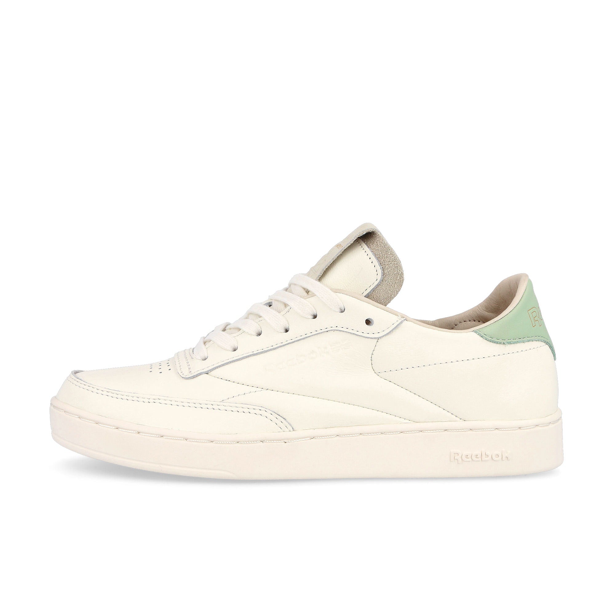 Reebok wmns club c clean Chalk / Chalk / Light Sage  GX3693 | Overkill