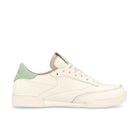 Reebok wmns club c clean Chalk / Chalk / Light Sage   Material | Overkill