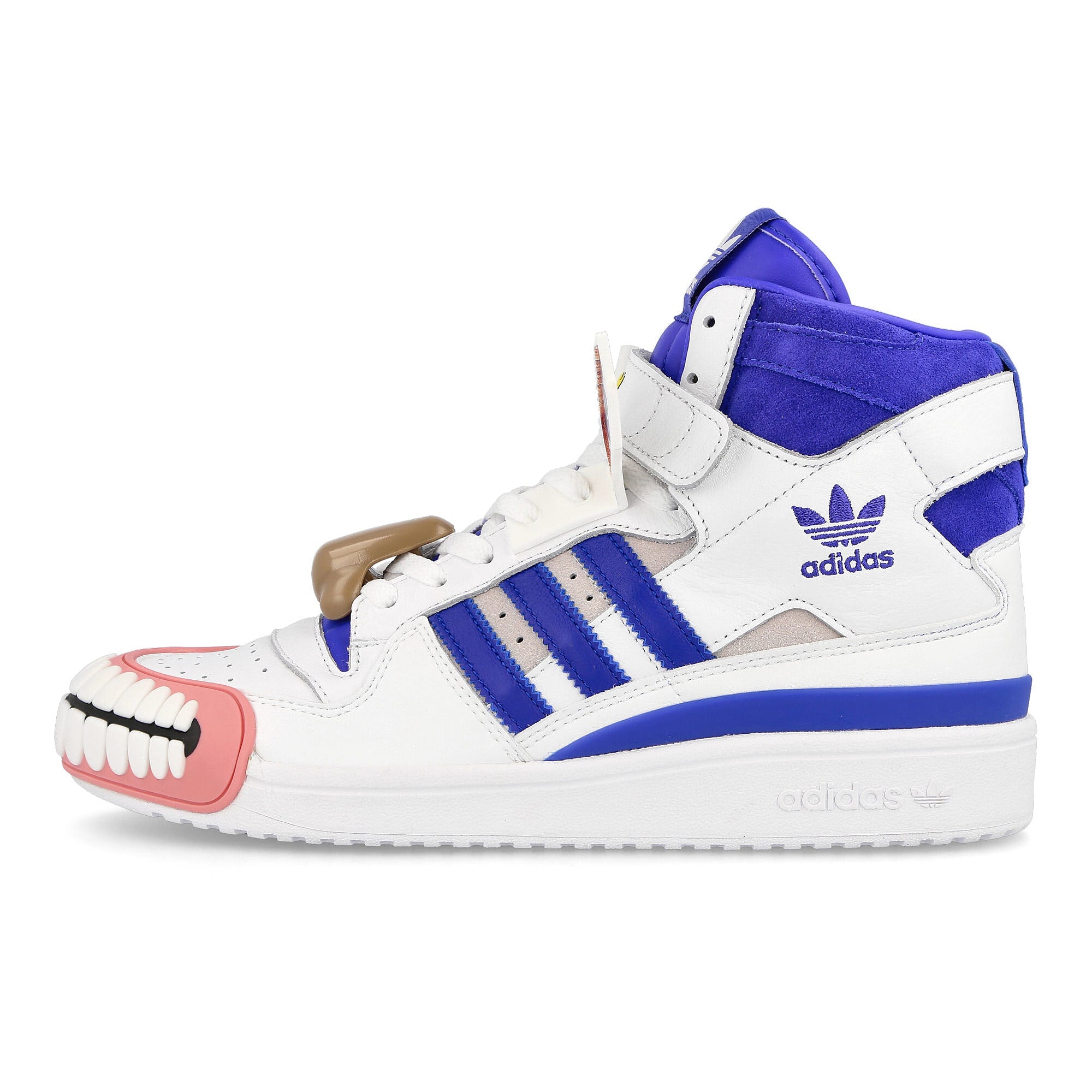 adidas Kerwin Frost x adidas Forum Hi Humanchives Footwear White-Bold Blue-Yellow Sneakers GX3872 | Overkill