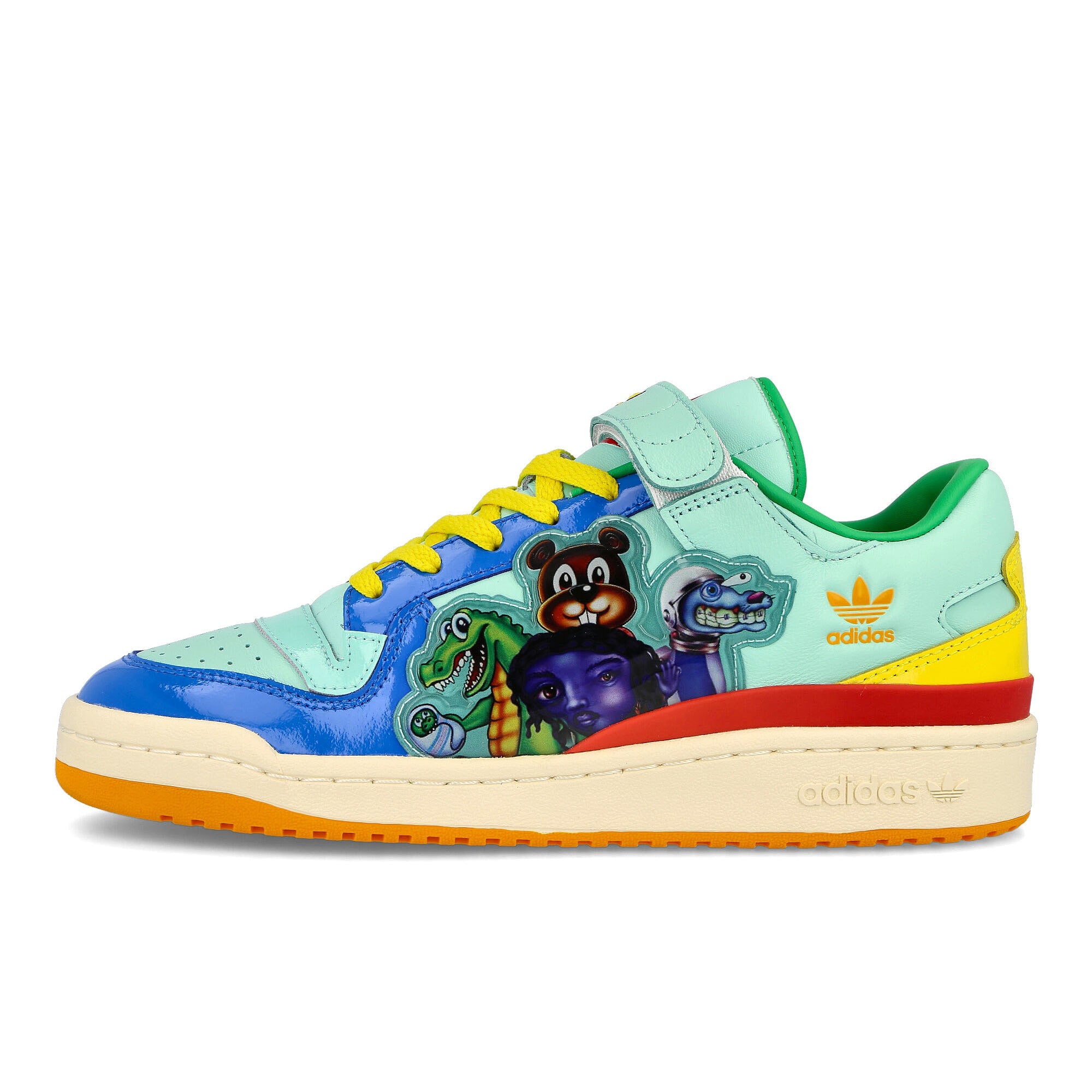 adidas Kerwin Frost x adidas Forum Low Benchmate Clear Mint-Multicolor-Multicolor Sneakers GX3873 | Overkill