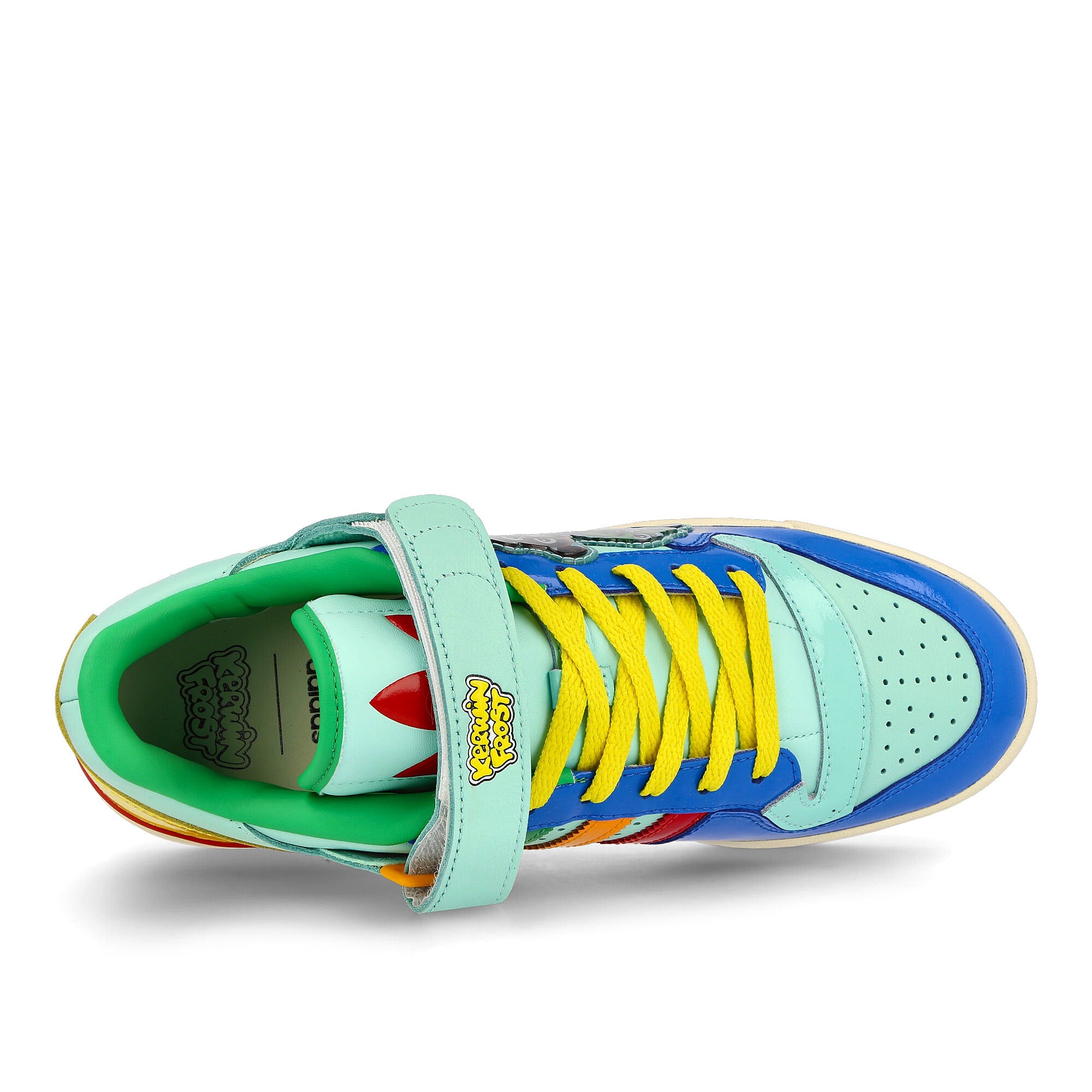 adidas Kerwin Frost x adidas Forum Low Benchmate Clear Mint-Multicolor-Multicolor Sneakers  Detailfoto | Overkill