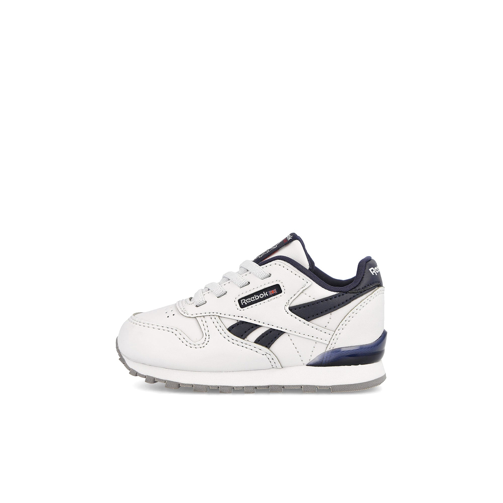 Reebok classic leather step n flash infants Footwear White / Footwear White / Vector Navy Low Top Sneakers GX3884 | Overkill